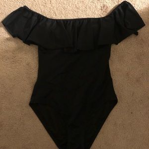 Victoria Secret Off Shoulder One Piece Swimsuit